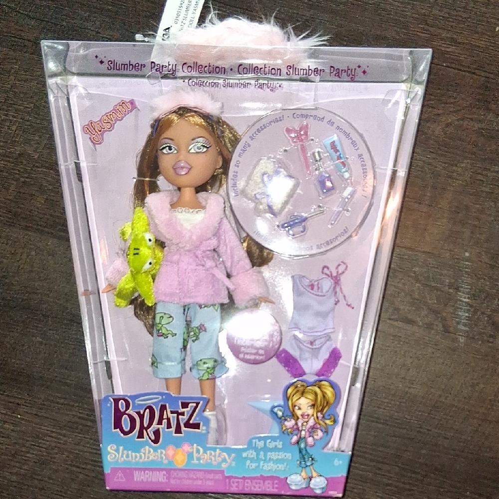 Bratz Slumber Party Doll with Frog Pajamas